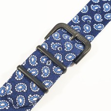 Cinturino Apple Watch Paisley Blu-Azzurro
